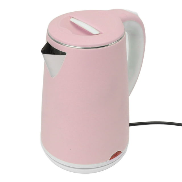 2000W 2L Electric Hot Water Kettle Auto Shutoff Boil Dry Protection Water Boiler Heater Tea Kettle UK Plug 220V Pink