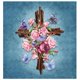 thumbnail image 2 of Wdftyju Bordado 5D diamante pintura DIY flor cruz puntada hogar pared decoración Wdftyju 1wk5wn9xu2sl5su9, 2 of 9