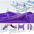 thumbnail image 3 of 4 Pack Cooling Towels (40"x12"), Cooling Towels for Neck and Face, Gym Towel for Working Out, Soft Breathable Microfiber Ice Towel for Yoga Sport Running Golf, 3 of 13