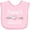 AD-Pink, variant on Inktastic Nana's Favorite- Heart Grandchild Boys or Girls Baby Bib