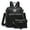 Black, variant on MKP COLLECTION Women Fashion Backpack Purse Travel Shoulder Bags and Purse 2Pcs