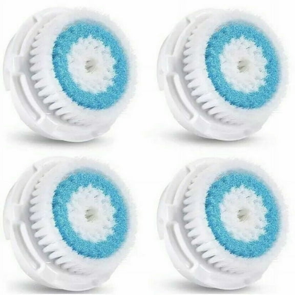 kydely 4 Pack Deep Pore Facial Cleansing Brush Heads for Clarisonic Mia 1, 2, 3 n More