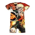 thumbnail image 4 of My Hero Academia Baby Romper Short Sleeve Bodysuits Soft Rompers Summer Clothes One-Piece Jumpsuits Outfits 12-18M, 4 of 7