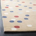 thumbnail image 3 of SAFAVIEH Martha Stewart Confetti Dot Wool Area Rug, Tobacco Leaf, 4' x 6', 3 of 7