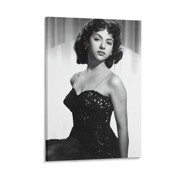 American Film Actress Rita Moreno Poster7 Wall Art Poster Scroll Canvas Painting Picture Living Room Decor Home 12x18inch(30x45cm)