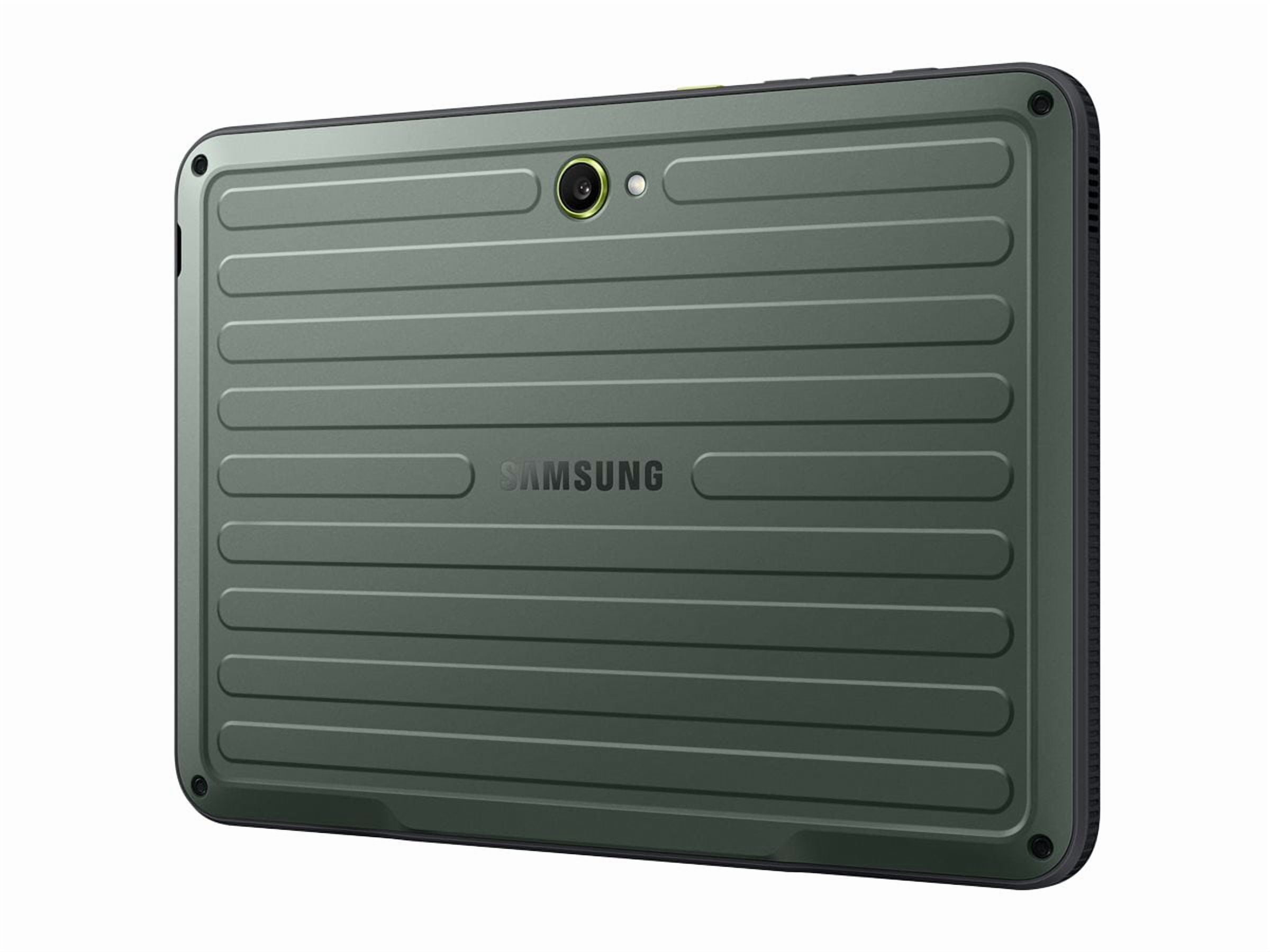 Samsung Galaxy Tab Active5 Pro Enterprise Edition Rugged Tablet, 10.1" WUXGA, Qualcomm SM7635 Snapdragon 7s Gen 3 (4 nm) Octa-core, 6 GB, 128 GB Storage, Green
