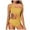 I-Yellow, variant on Gibobby Sexy One Shoulder One Piece Swimsuit for Women with Slimming Mesh Design(Red,XXL)