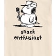 thumbnail image 3 of Peanuts - Olaf Snack Enthusiast - Men's Short Sleeve Graphic T-Shirt, 3 of 6