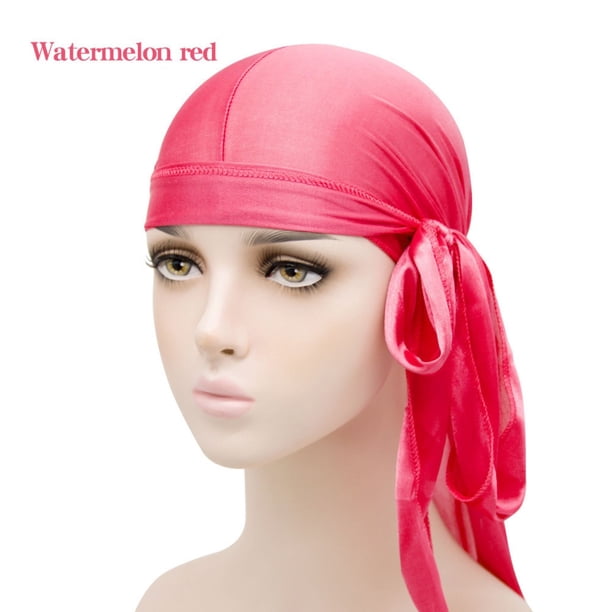 Pack de durags satinados para hombre y mujer, con triple costura, 109 cm de largo, banda ancha, suave y transpirable, para ondas de 360/540/720, para dormir, uso diario, lavable