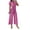 T-288 Pink, variant on Tie Knot Bandage Straight Leg Plain Long Leg Pants for Women Fall Summer Spandex Loose Fit Pants Catsuit Women 2026 Clothes Trendy Country Concert