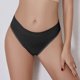 thumbnail image 2 of Gibobby Braguitas Slim Fit Ropa interior de mujer grande sin costuras deportiva sólida de cintura media Sexy Tback para mujer europea(Negro， M), 2 of 3