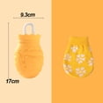 thumbnail image 2 of Bolsa de agua caliente con calefacción por microondas de silicona, cubierta tejida, forma de tarro de miel, calentador de manos para invierno, regalos, 2 of 5