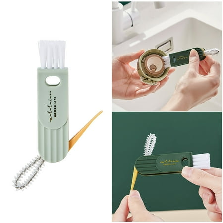 

Kitchen Gadgets Three In One Vacuum Cup Cover Brush For Household Use No Dead Corner Cleaning Supplies Cup Mouth Cleaning Supplies Bottle Cup Brush Kitchen Accessories Kitchen Organization