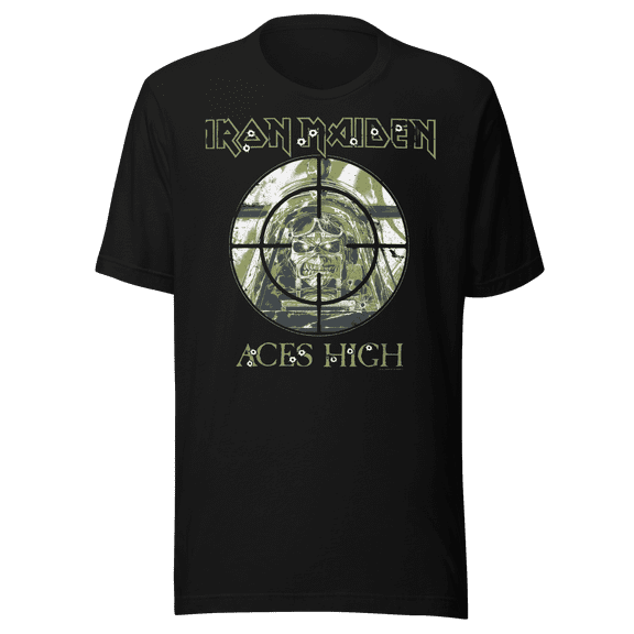 Iron Maiden Aces High Target Practice T-Shirt