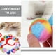 thumbnail image 4 of 40 juguetes para gatos, pelotas de peluche arcoíris, divertidas pelotas interactivas., 4 of 6