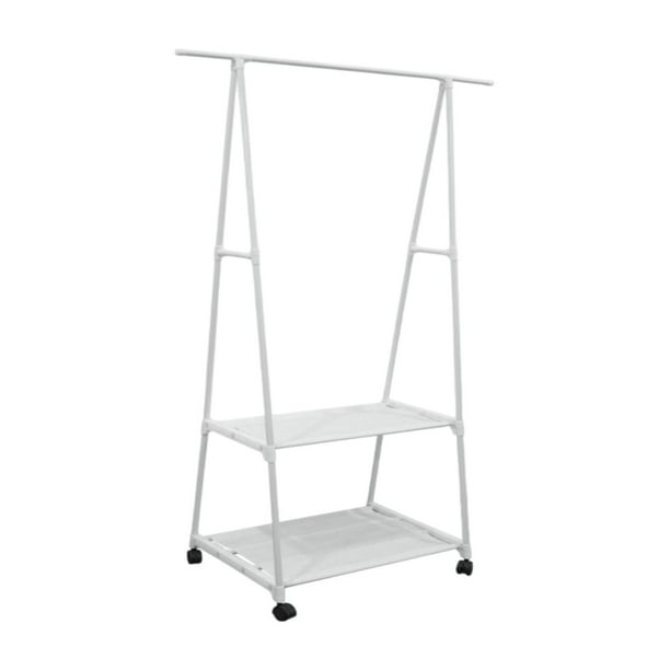 Ropa de ropa Portada de ropa Soporte Almacenamiento colgante colgante organizador resistente pasillo espacio ahorrando estante de prenda