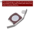 thumbnail image 4 of Unique Bargains 4pcs Magnetic Seam Guides and Seam Guide Ruler for Most Sewing Machine, Green, 4 of 7
