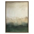 thumbnail image 3 of Kate and Laurel Sylvie Green Mountain Abstract II Framed Canvas Wall Art by Amy Lighthall, 31.5x41.5 Gold, Soft Mountain Landscape Art for Wall, 3 of 7