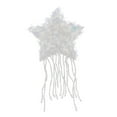 thumbnail image 2 of Parche bordado de borla de estrella Baoblaze 13.5 x 8 cm blanco, 2 of 8