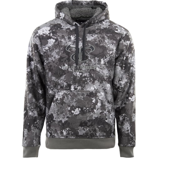 True Timber High Pile Fleece Hoodie with logo Midnight Camo in 3X-Large Size