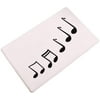 WESTOCEAN Music Note Piano Print Non-Slip Door Mat Pad Kitchen Bathroom Carpet Rug Decor for Living Room Bedroom Bathroom Home Decor 7#