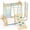 Blue, variant on Buballino Rainbow Climb & Slide Set - Toddler Wooden Jungle Gym, Indoor Play Equipment