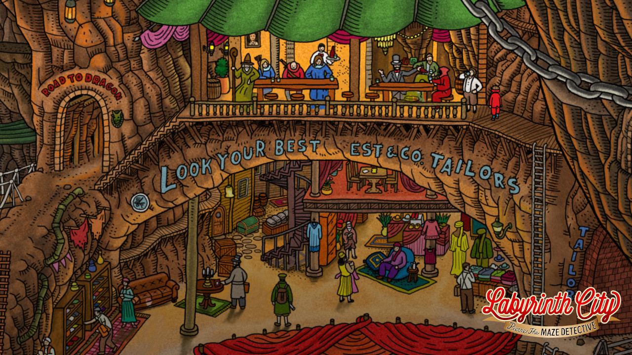 Labyrinth City Pierre the Maze Detective - Nintendo Switch [Digital]