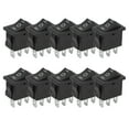 thumbnail image 1 of Interruptor basculante Nikou KCD1 10 piezas Mini Pin cuadrado O OFF, 1 of 9