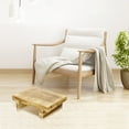 thumbnail image 3 of Wooden Footstool Flower Pot Brackets Bedside Step Stools Massage Gardening Wooden Footstool, 3 of 13
