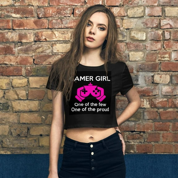 Gamer Girl 2 Crop Tee