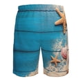 thumbnail image 6 of Naloa Shells and Starfish Men's Beach Shorts, Surfing shorts, Swim trunks, Quick Dry Swim Trunks for Surfing Beach Fun - XX-Large, 6 of 9