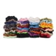 thumbnail image 2 of Paquete de 50 cintas elásticas de para el cabellero, cintas para el cabellero coloridas, Scrunchie jinwen Gomas para el cabello de terciopelo, 2 of 8