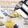 thumbnail image 4 of 32oz Stainless Steel Candle Making Pouring Pot, Wax Melting Pot with Heat-Resistant Handle, Double Boiler Candle Pitcher with Dripless Pouring Spout Design, 4 of 8