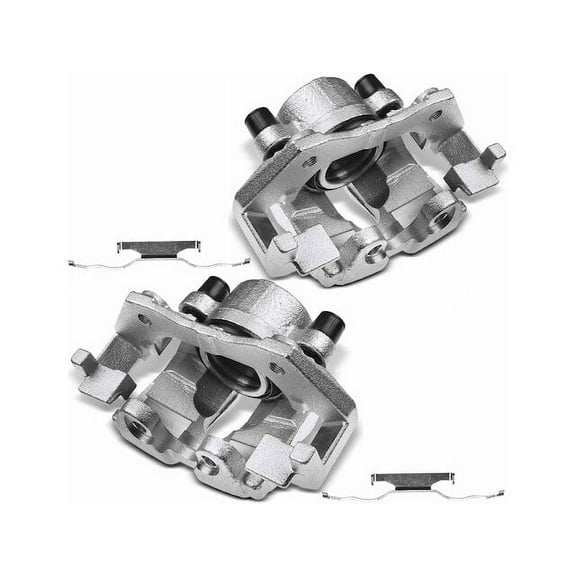 Brake Caliper Set 2 - Compatible with 2005 - 2006 Ford Escape
