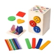 thumbnail image 1 of Niños Caja de Clasificación de Niños Juego Juguetes de Clasificación de Madera Educación Caja de Clasificación de Madera Juguetes para Niños N, 1 of 9