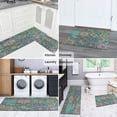 thumbnail image 6 of Boho Vintage Pattern Kitchen Rugs and Mats Sets Of 2,Kitchen Decoration Rugs,Rubber Backing Non-Slip Floor Mat for Sink Washable Waterproof Laundry Room Runner Rugs, 6 of 7