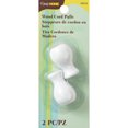 thumbnail image 1 of Wood Cord Pulls 2/Pkg-White, 1 of 6