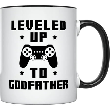Will You Be My Godfather Coffee Mug – Portable Coffee Mugs 11 Oz Godfather Proposal Gifts for Godfather From Godson Goddaughter Godchild Baptism Gifts For Godfather (Black Handle) Will You Be My Godfather Coffee Mug – Portable Coffee Mugs 11 Oz Godfather Proposal Gifts for Godfather From Godson Goddaughter Godchild Baptism Gifts For Godfather (Black Handle)