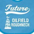 thumbnail image 4 of Inktastic Future Oilfield Roughneck Boys or Girls Baby Bib, 4 of 4