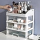 thumbnail image 4 of Caja De Almacenamiento De Maquillaje, Cajón Transparente, Caja De Almacenamiento De Cosméticos, 3 Cajones Escalonados Para Tocador Para Dormitorio, 4 of 7