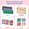 thumbnail image 6 of Cerebelly Organic Baby Food Pouches, Carrot Chickpea Purees, 16 Nutrients, No Added Sugar, Fiber & Non-GMO, 4oz, 12 Pack, 6 of 8