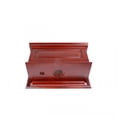 thumbnail image 3 of Renovators Supply Cherry Wood Raised Panel Tank for High Tank Toilet, 3 of 6