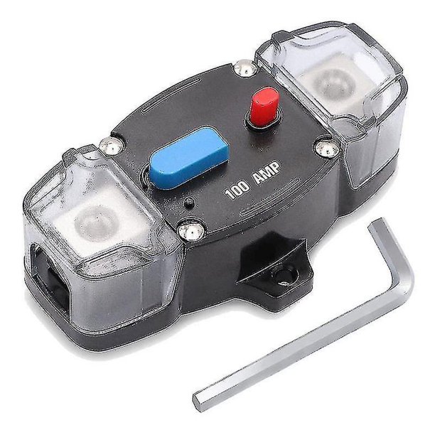 Disyuntor de 12-48 V CC de 100 amperios con reinicio manual
