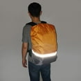 thumbnail image 3 of S SERENABLE Reflective Water Running/Cycling Rucksack Camping Backpack Bag Rain Cover Orange, 3 of 9
