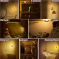 thumbnail image 2 of Luz De Noche Inteligente, Luz De Detección Suave, Lámpara De Noche De 550 Mah, Luz De Sensor De Pared Pequeña, Luz De Sueño Con Pegatina Para Dormitorio Interior, Sala De Estar Inevent HA015685-00, 2 of 6