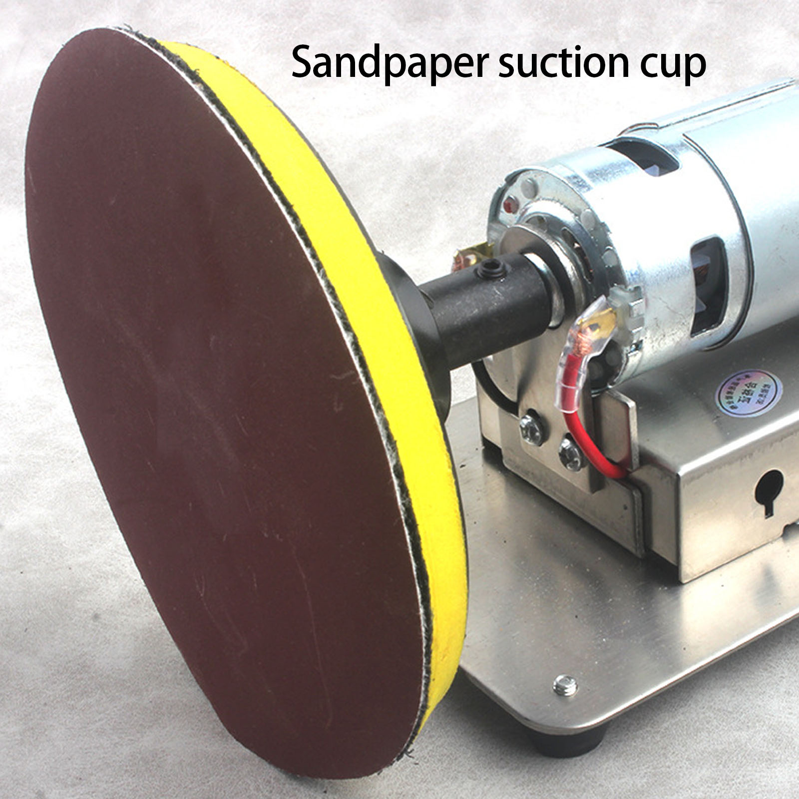 Electric Small Sander 100W Table Grinder 6000rpm Variable Speed Control For Cutter Sharpening Metal Polishing Projects