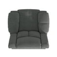 thumbnail image 7 of ProLounger Swivel Glider Recliner in Charcoal Velvet with Pillow Top Arms, 7 of 7
