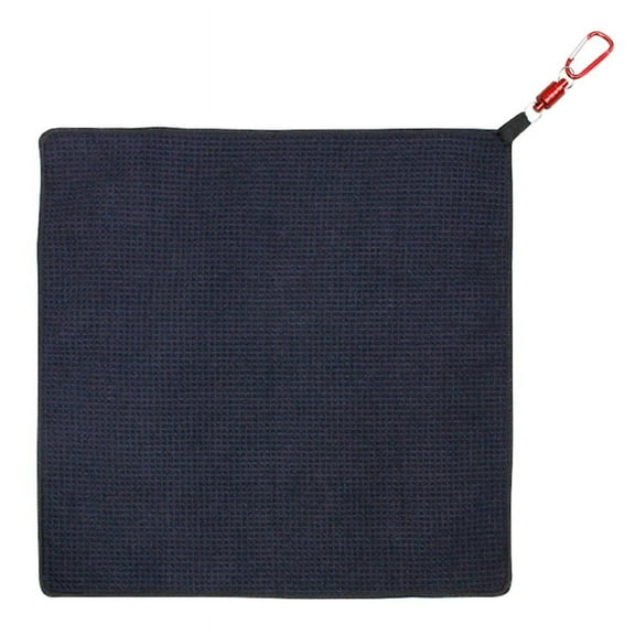 Magnetic Towel Towel Microfiber Waffle Pattern Golf Towel with Carabiner Clip Golf Accessories for Men Women Golf Sports