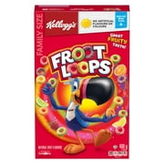 Kellogg's Froot Loops Cereal Family Size 480g