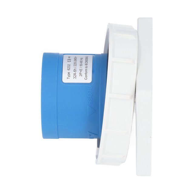 Conector De Aviación, IP67, Conexión Firme Impermeable, Zócalo Industrial De Corriente Nominal 32A Para Agricultura